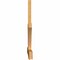 Ekena Millwork Redmond Rough Sawn Timber Gable Bracket, Western Red Cedar, 108"W x 36"H x 2"D x 4"F, 8/12 Pitch GBW108X36X0204RED00RWR - alternate 3